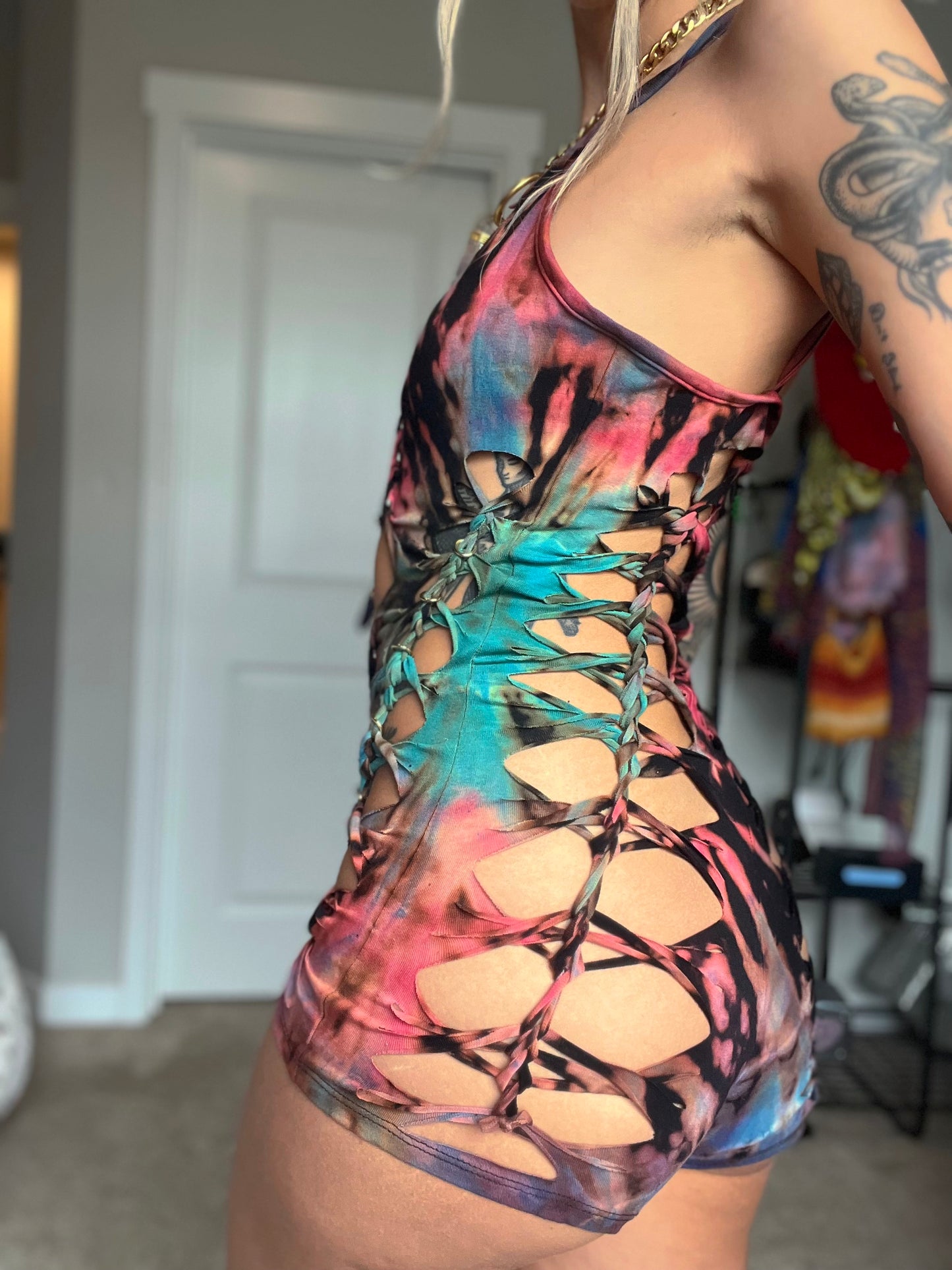 ‘psychonaut’ made to order romper
