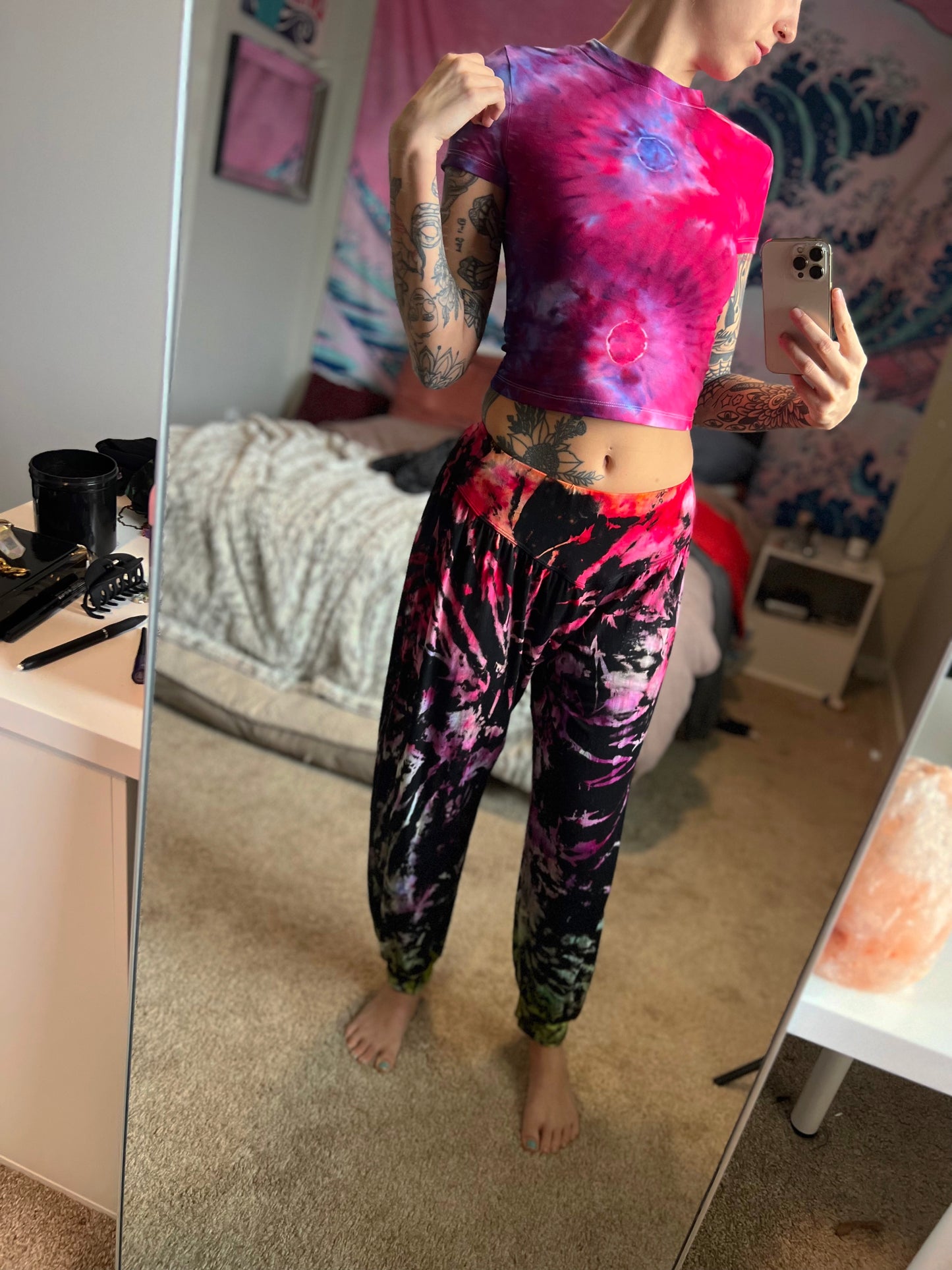 MADE TO ORDER rainbow harem pants