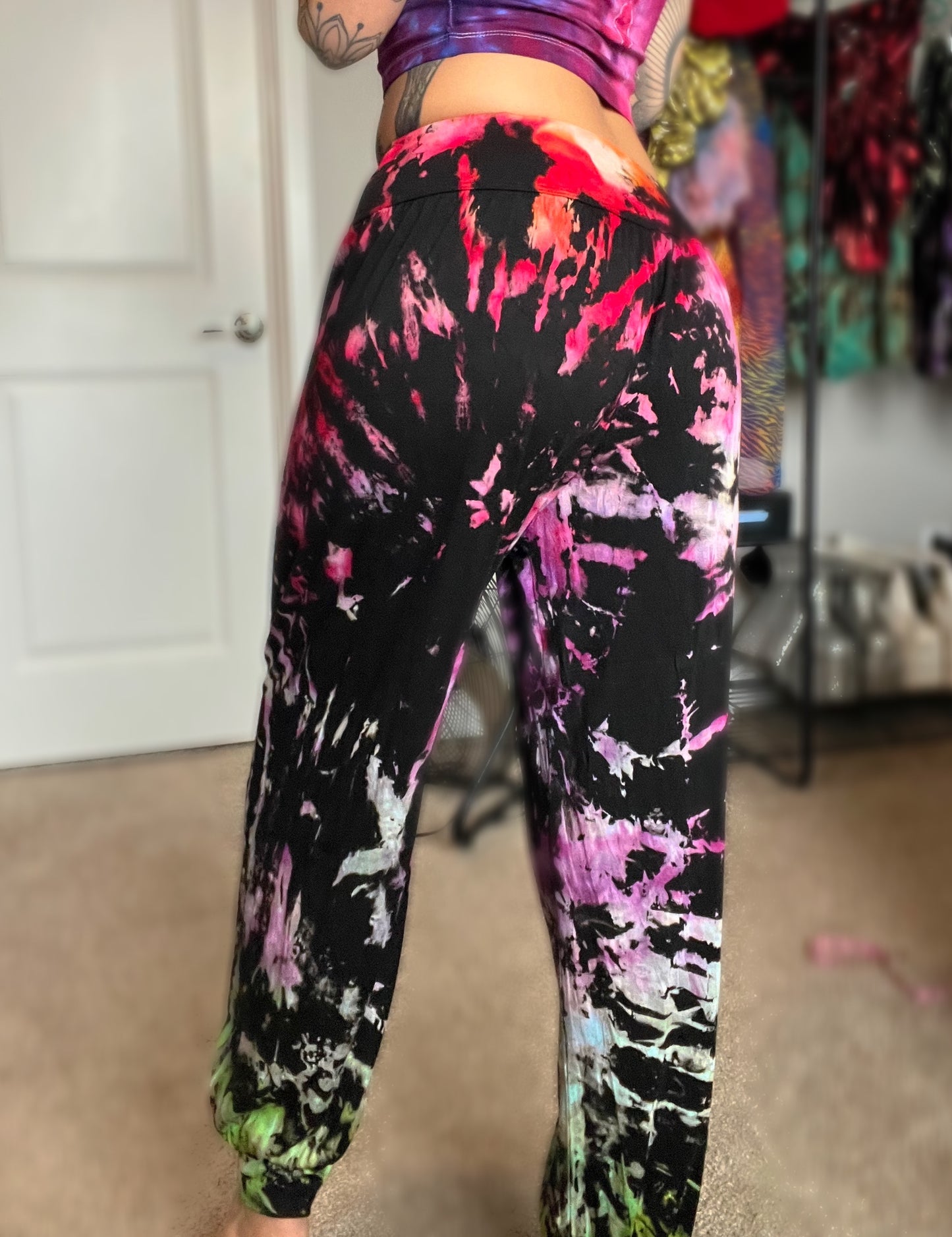 MADE TO ORDER rainbow harem pants