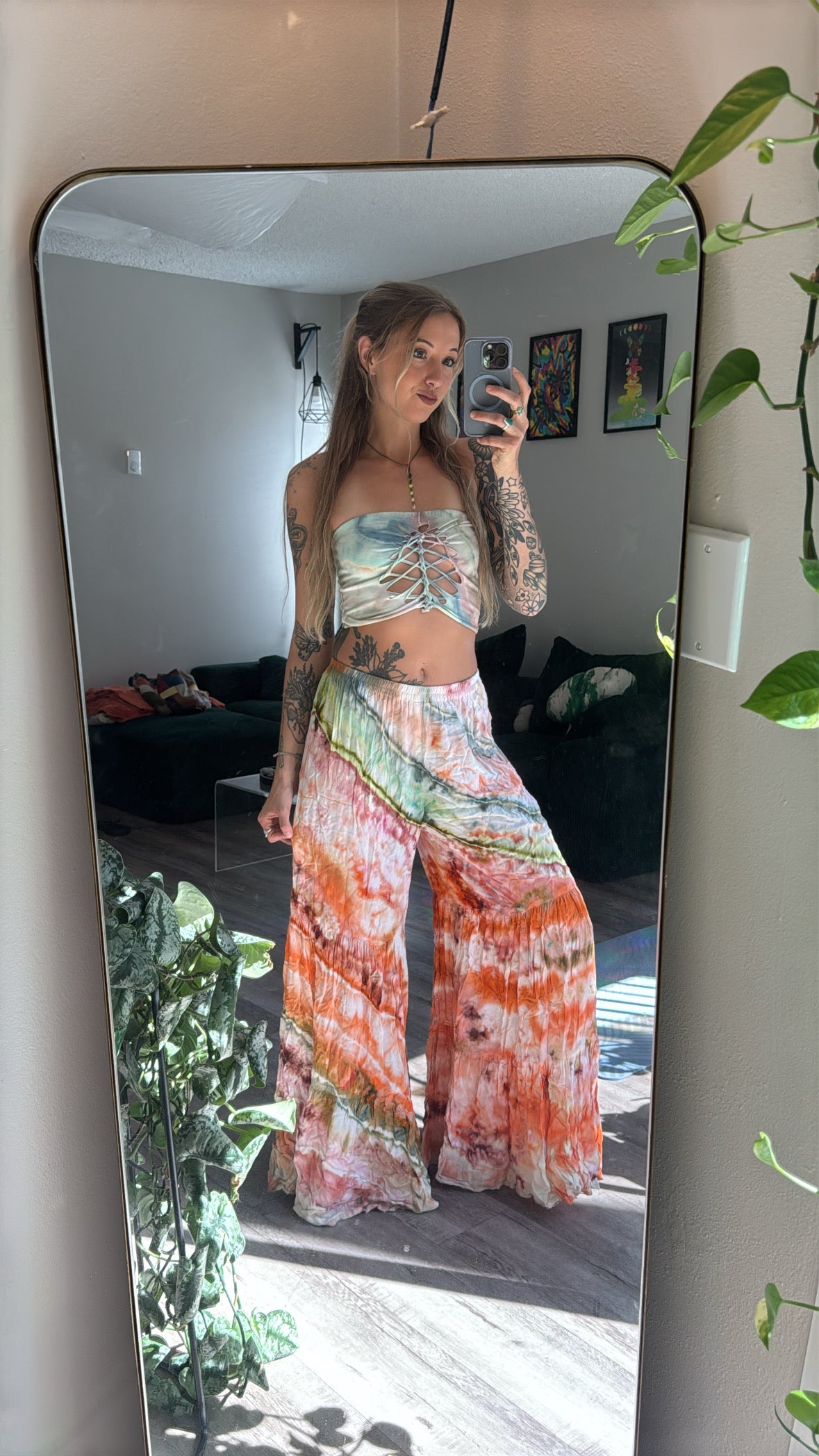 custom flowy pants