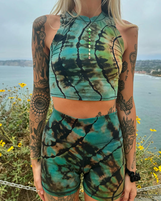 organic cotton reverse dyed top