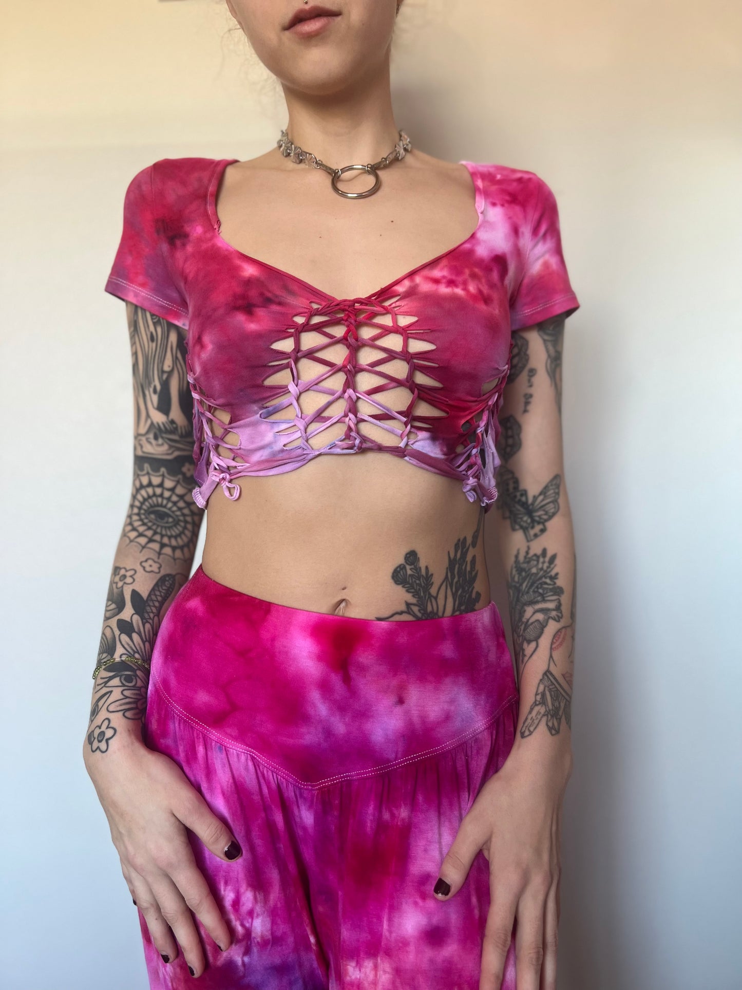‘sweet & spicy’ braided short sleeve
