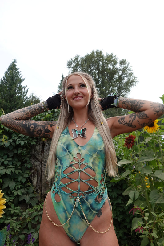 shades of green medium ready to ship bodysuit