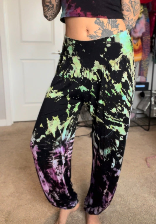 MADE TO ORDER psychedelic harem pants