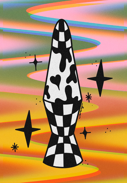 ‘groovy’ print