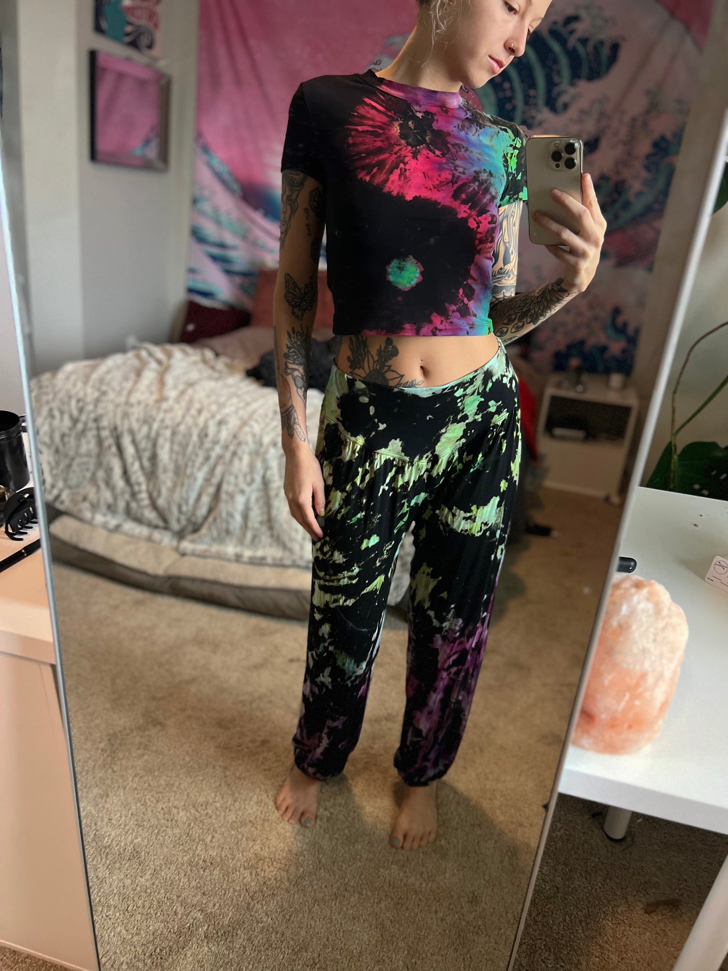 ready to ship medium psychedelic harem pants