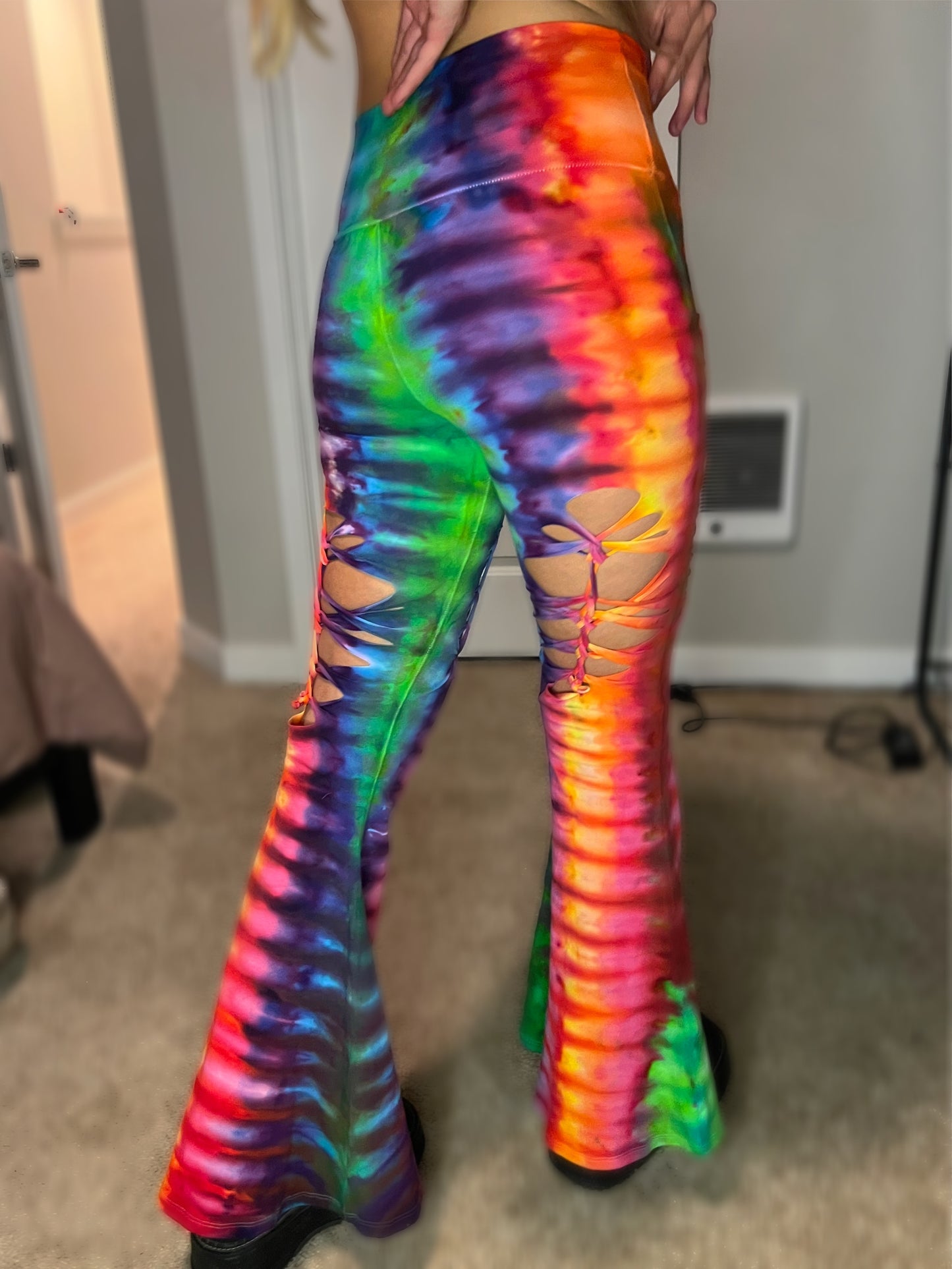 made to order braided PRIDE flares