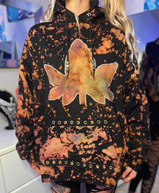 Pot Leaf Hoodie (ready to ship)